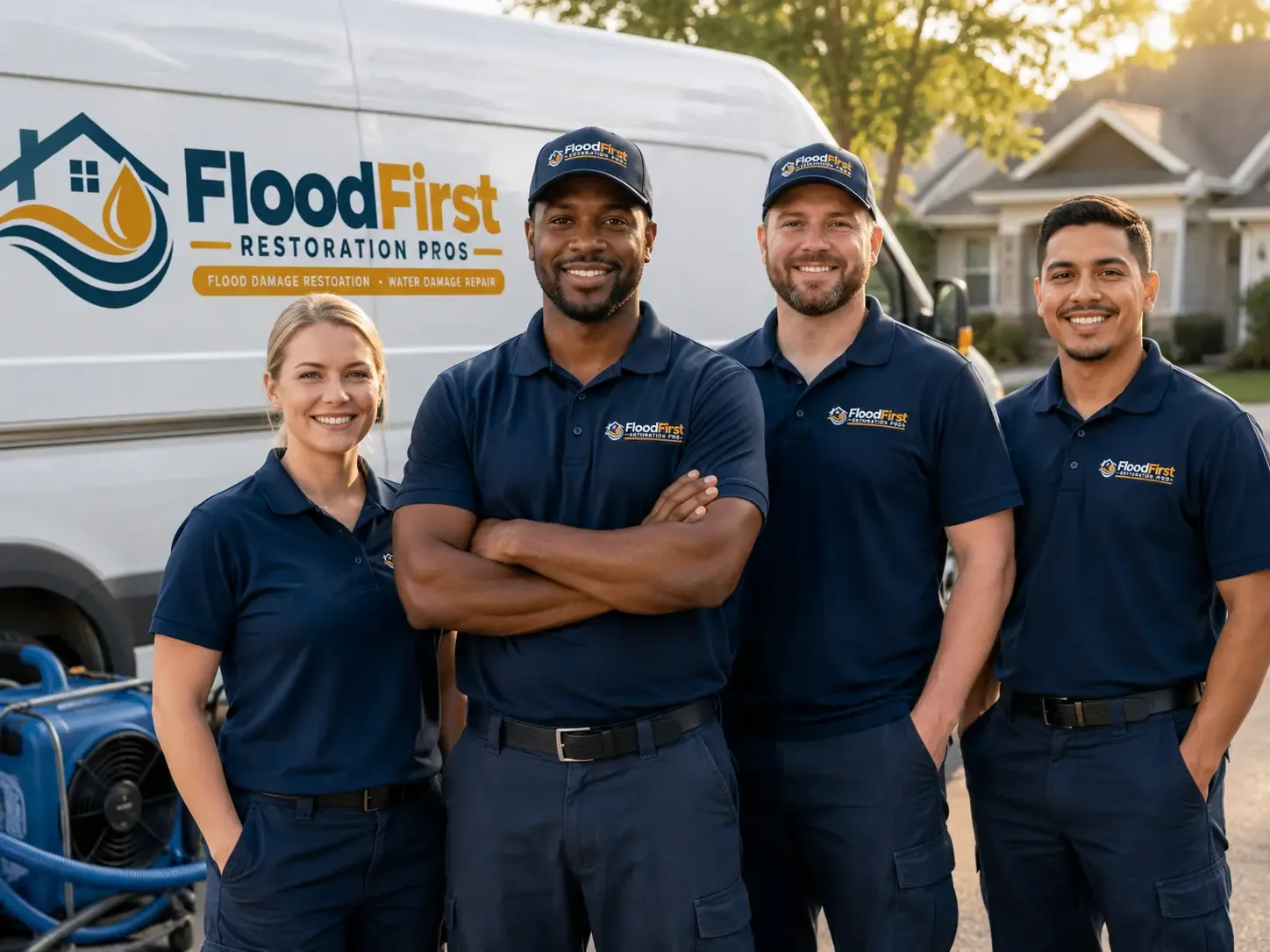 Flood Damage Restoration company in New Hudson, MI